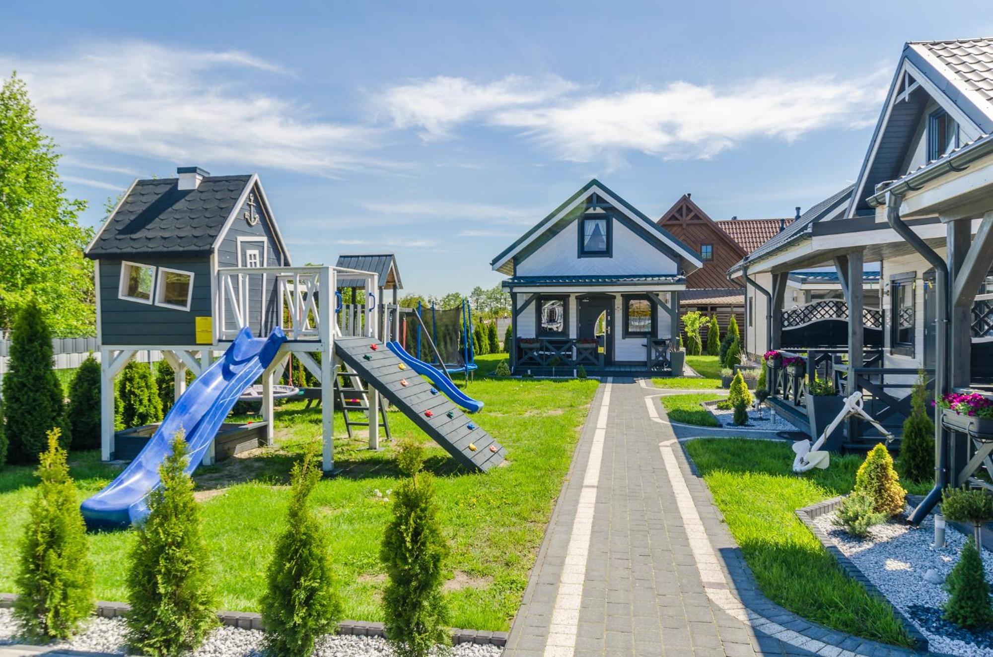Domki Letniskowe Agata Jantar Bagian luar foto